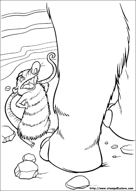Disegni L'era glaciale