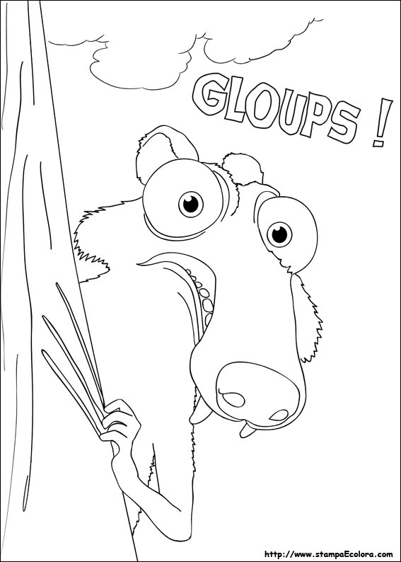 Disegni L'era glaciale