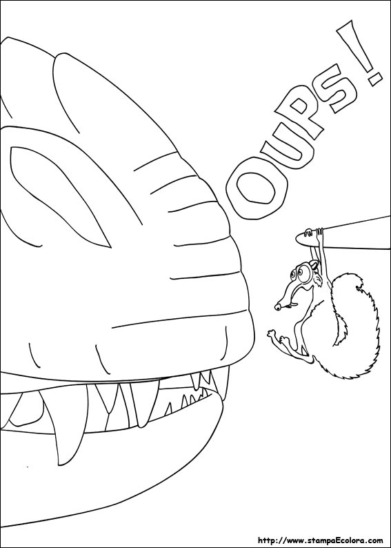 Disegni L'era glaciale