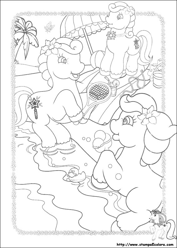 Disegni Mio Piccolo Pony