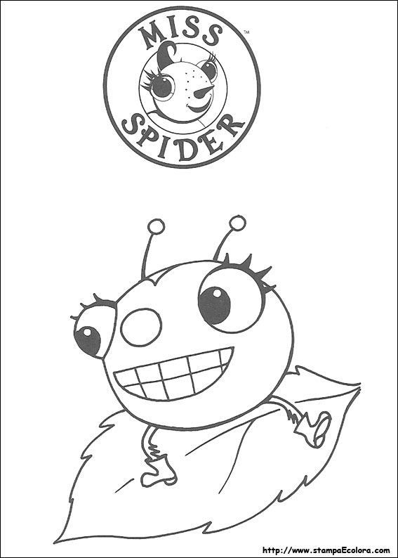 Disegni Miss Spider