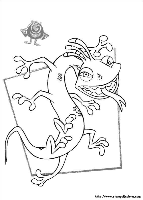 Disegni Monsters e co