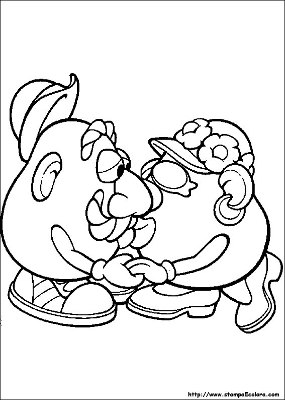 Disegni Mr. Potato