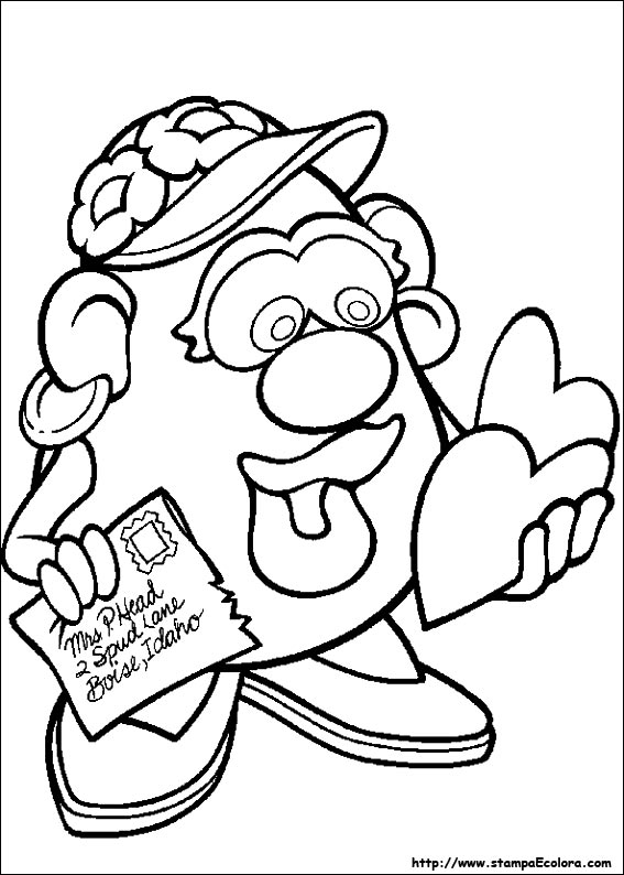 Disegni Mr. Potato