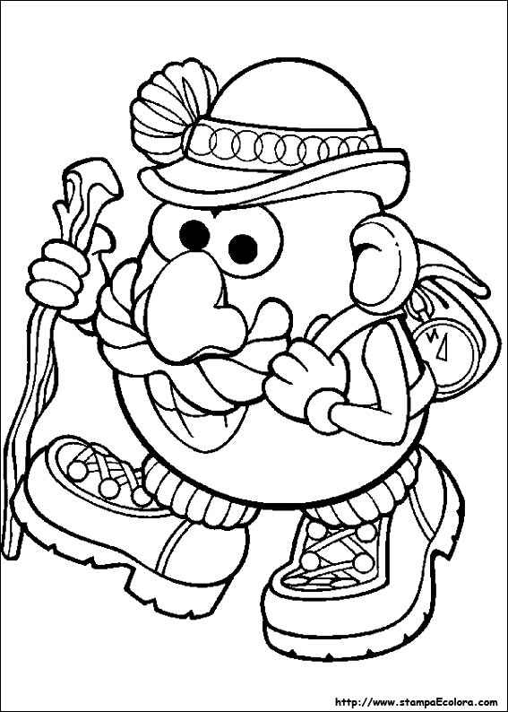 Disegni Mr. Potato