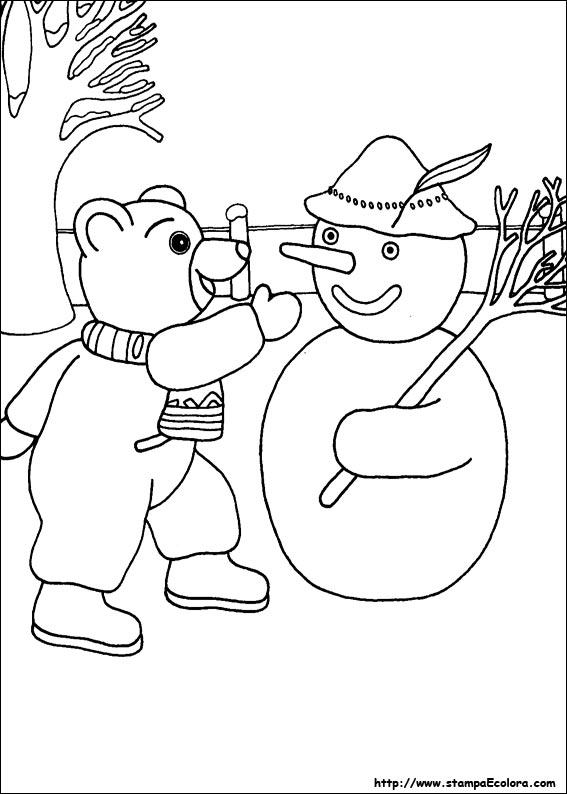 Disegni Orsetto bruno