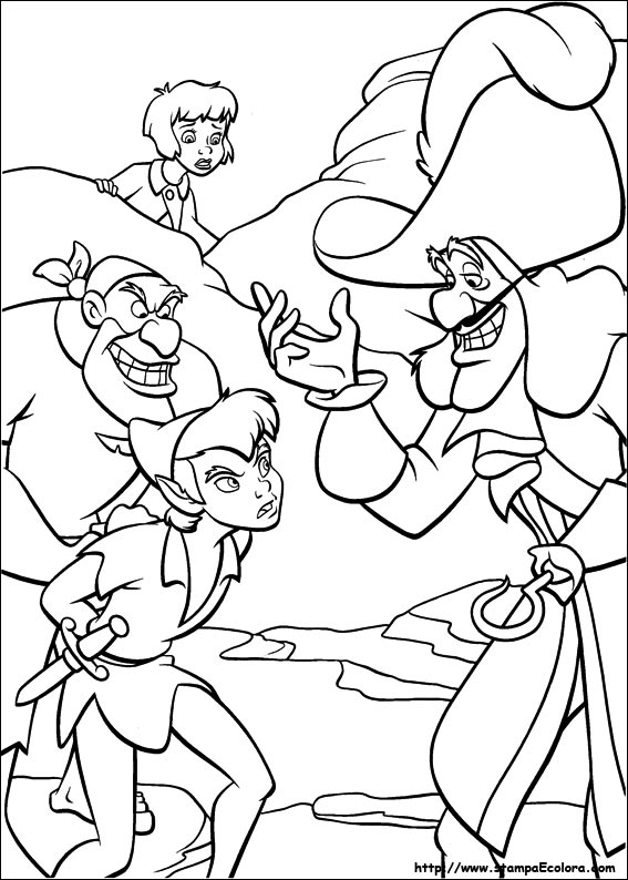 Disegni Peter Pan 2