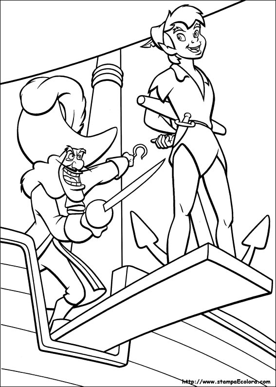 Disegni Peter Pan 2