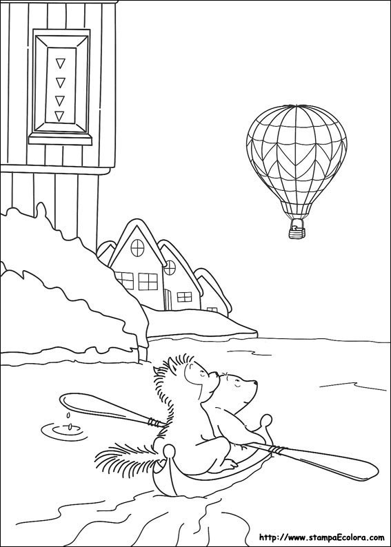 Disegni Piuma il piccolo Orsetto Polare