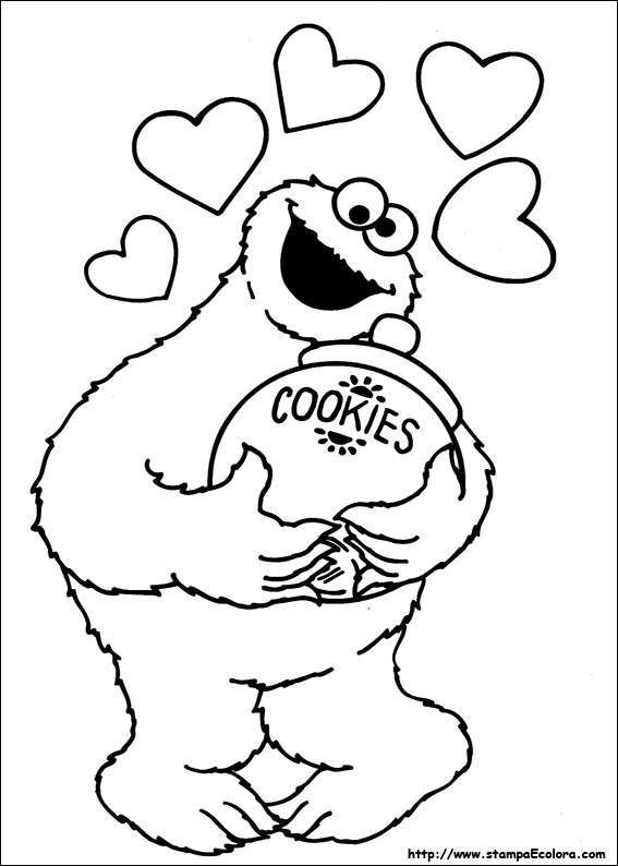 Disegni Sesame Street