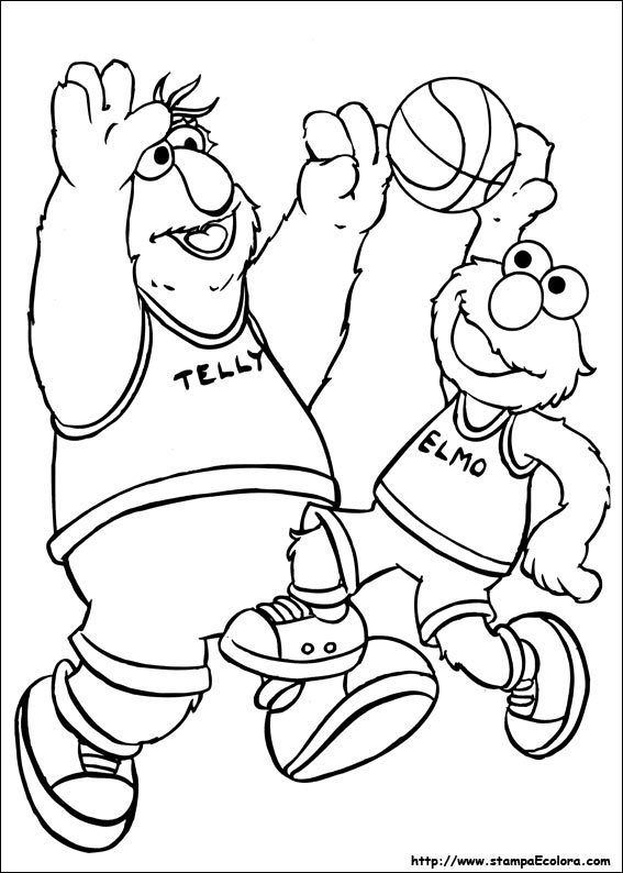 Disegni Sesame Street