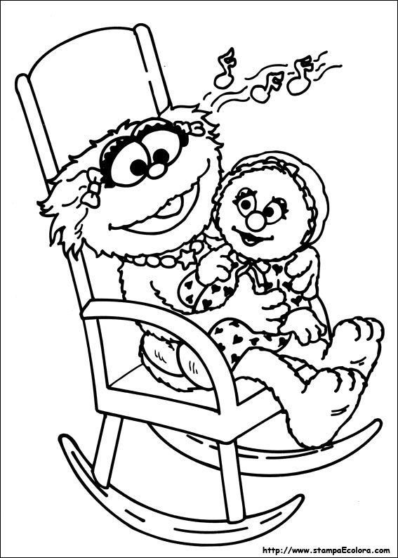 Disegni Sesame Street