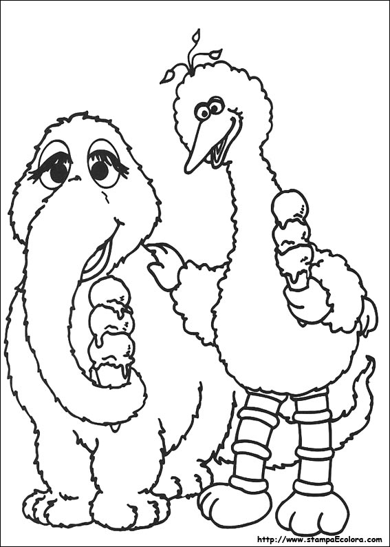Disegni Sesame Street