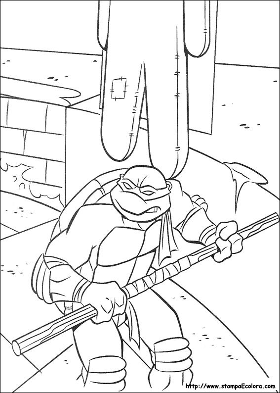 Disegni Tartarughe Ninja