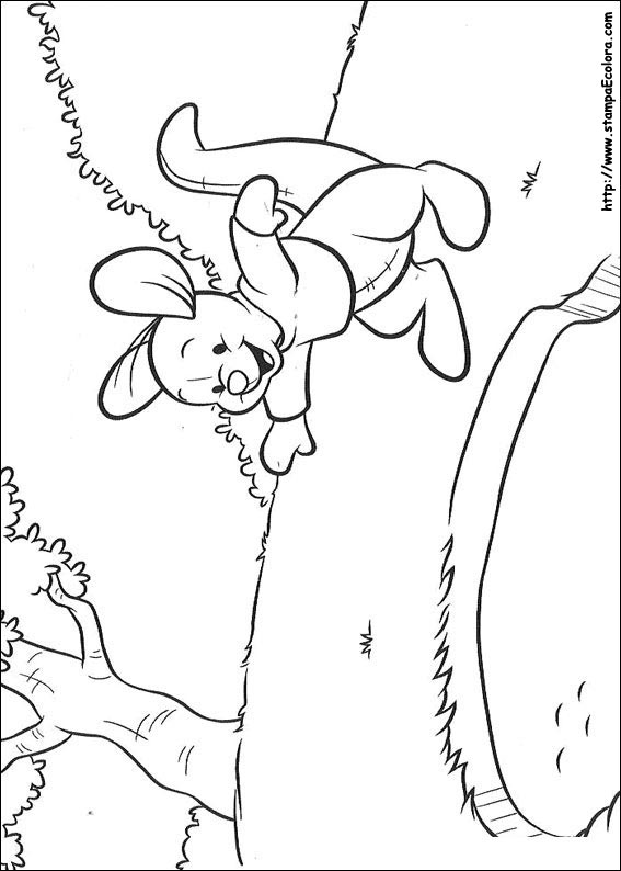 Disegni Winnie the Pooh e gli efelanti