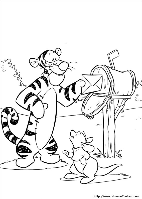 Disegni Winnie the Pooh